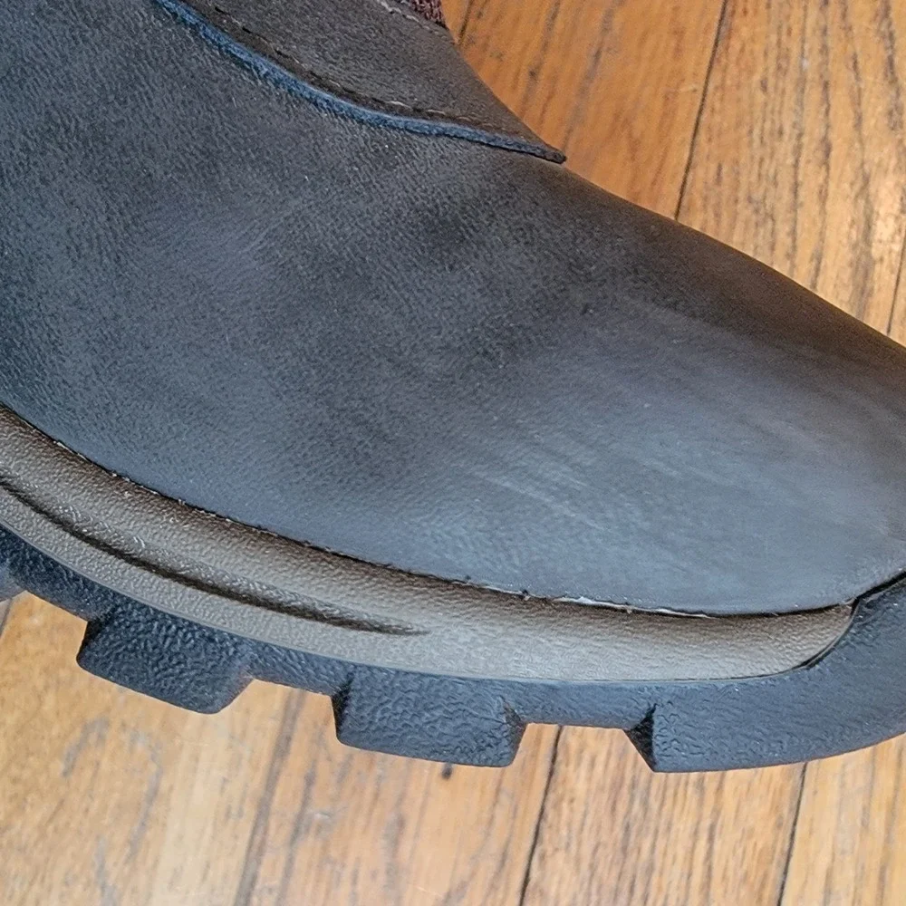 Timberland Men's Size 7 Mt.‎ Maddsen Mid Waterproof Dark Brown Hiking Boot